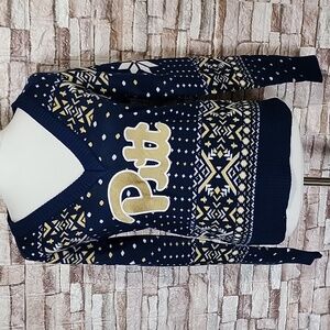 Pittsburgh Panthers Blue V- neck Sweater Campus Specialties